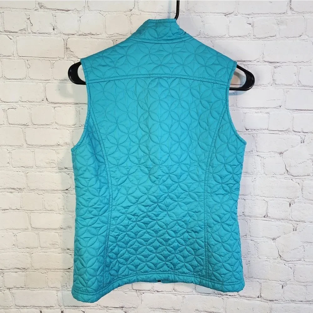 Women's Eddie Bauer quilted vest, size XS